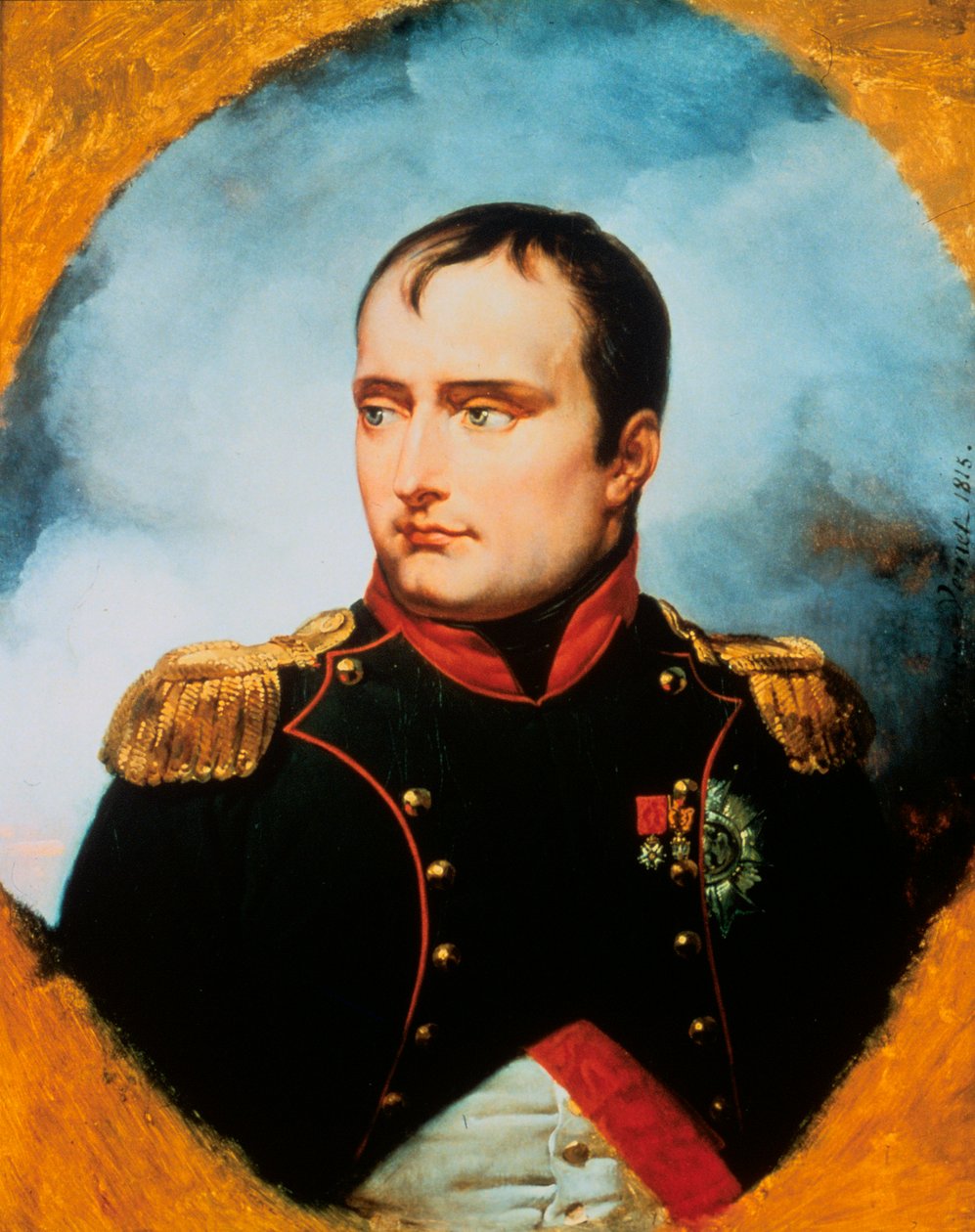 Cesarz Napoleon I, 1815. autorstwa Emile Jean Horace Vernet