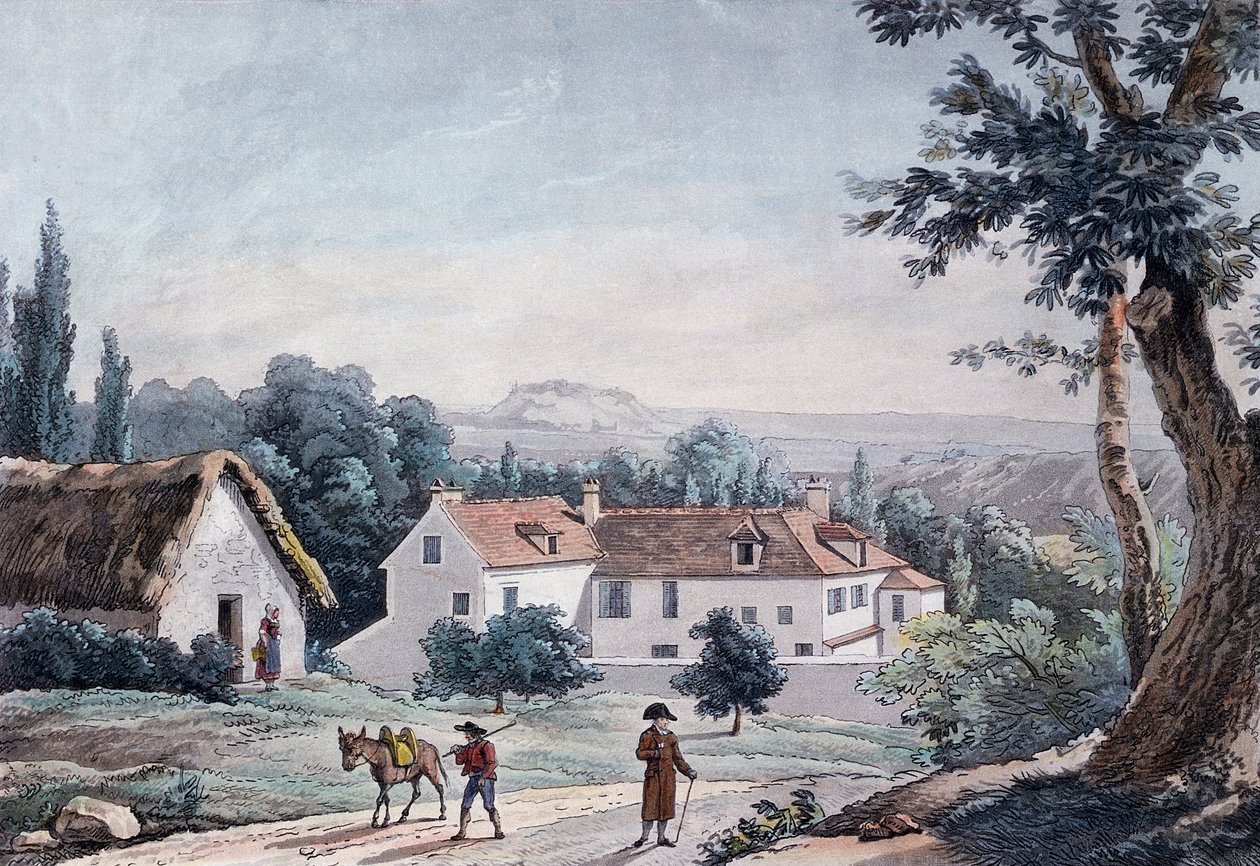 „Ermitaż” w Montmorency autorstwa Emile Jean Horace Vernet
