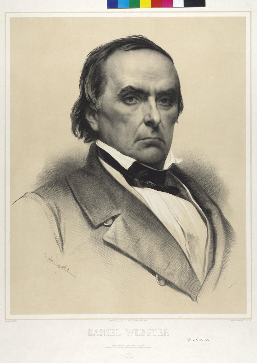 Daniel Webster autorstwa Emile Lassalle