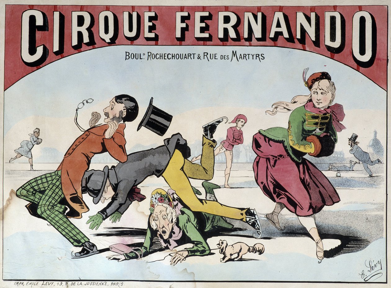 Cirque Fernando - Plakat Lévy