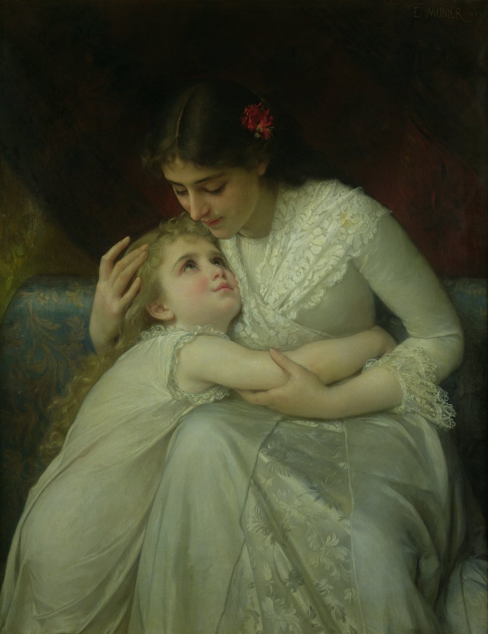 Matka i dziecko autorstwa Emile Munier