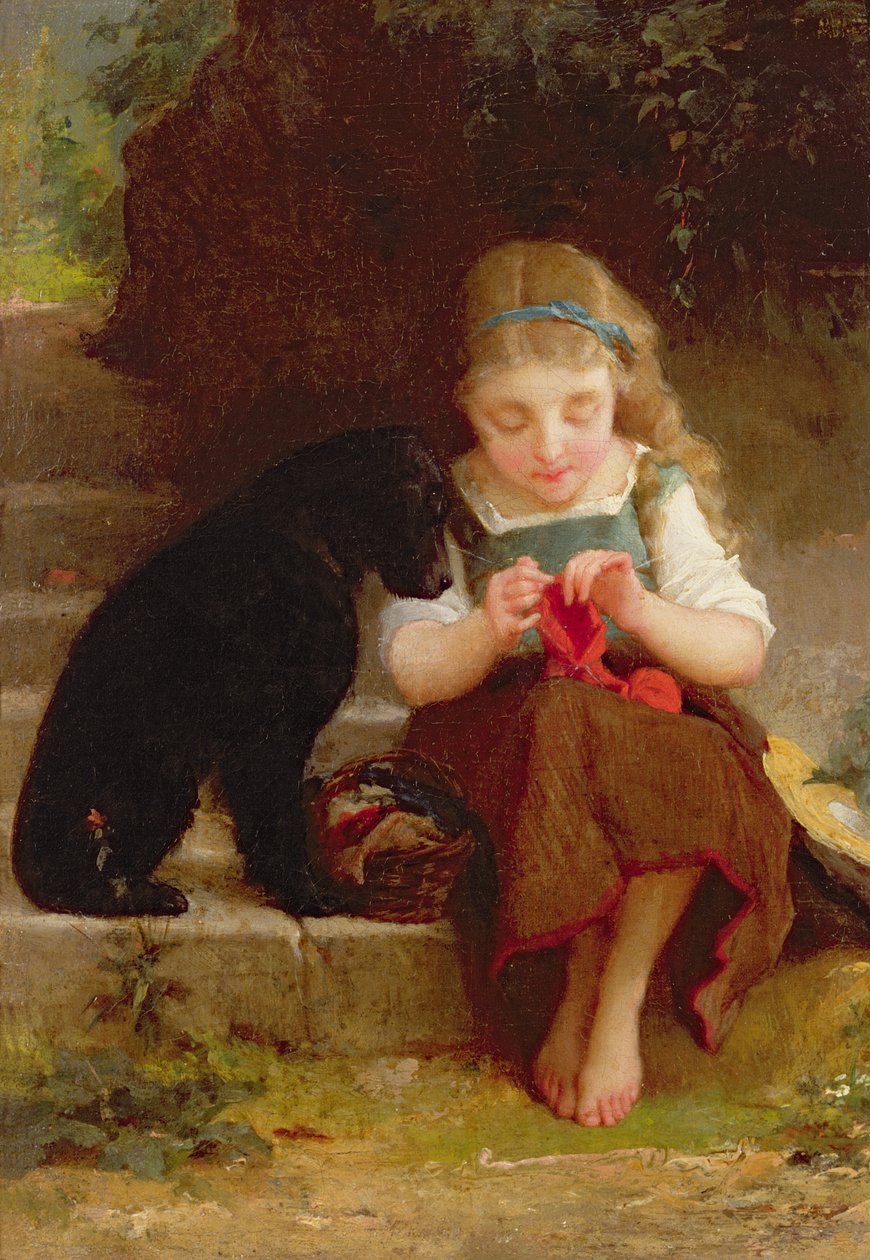 Nieznany obraz autorstwa Emile Munier