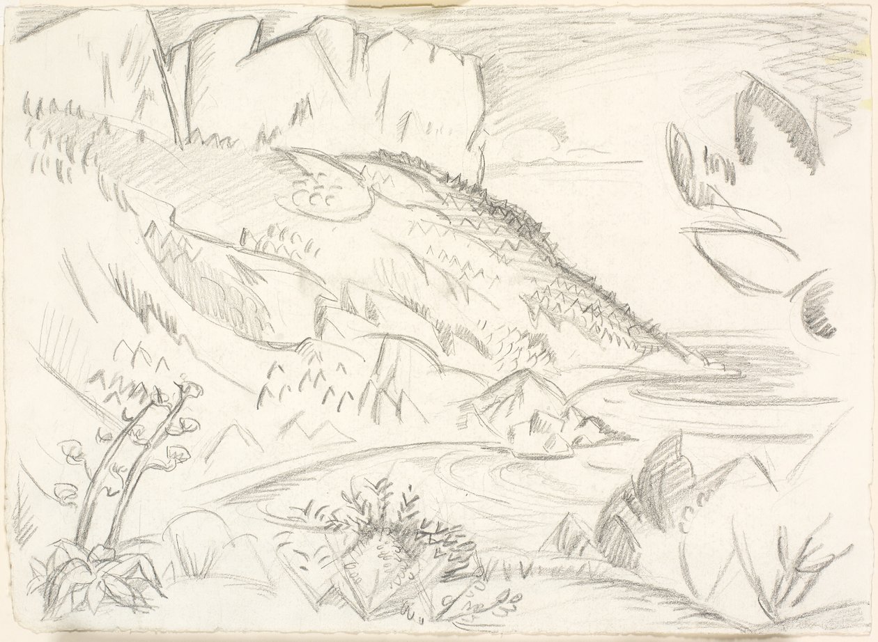 Czapka Canaille z Cassis. autorstwa Emile Othon Friesz