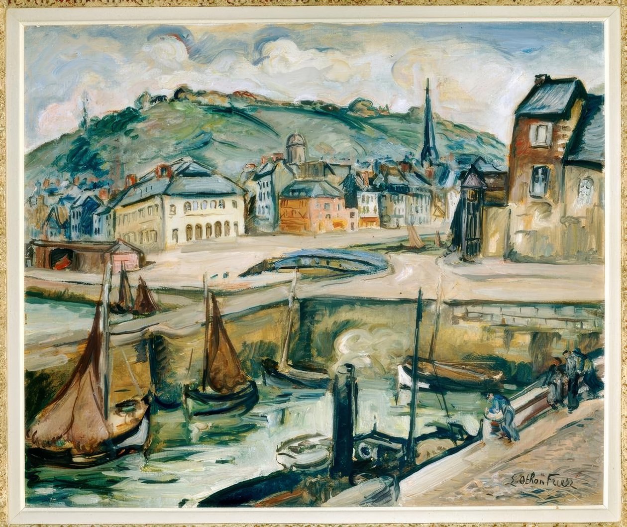 Honfleur autorstwa Emile Othon Friesz