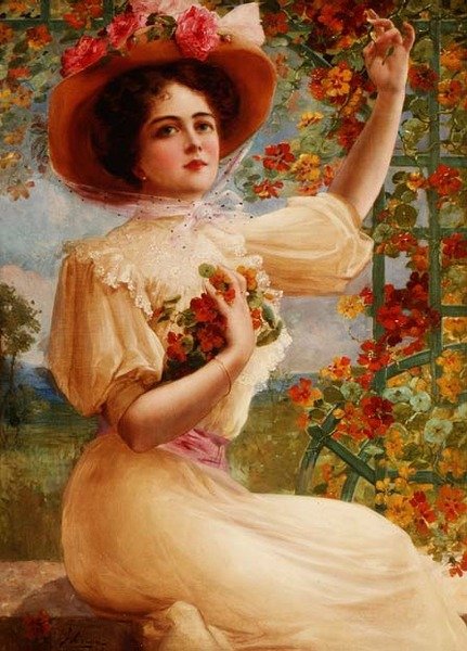 Letnia piękność autorstwa Emile Vernon