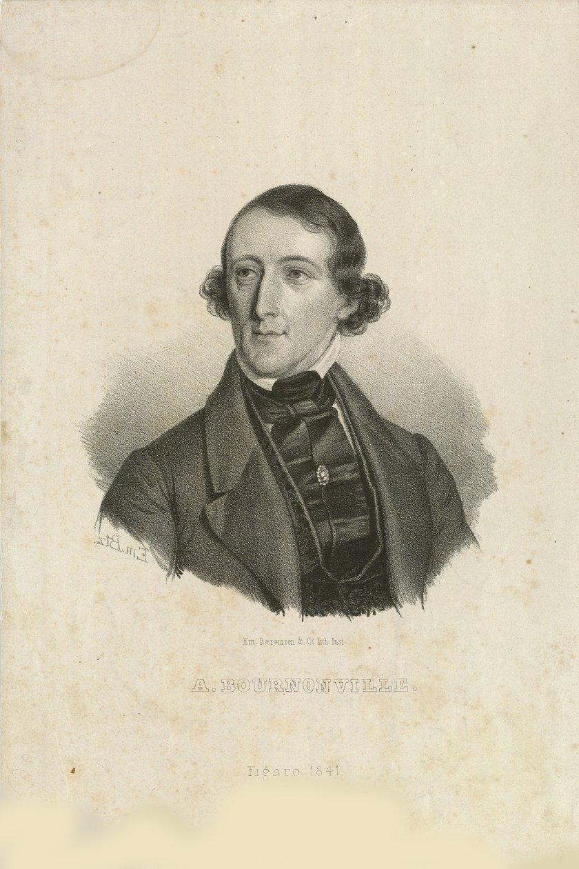 Portret Augusta Bournonville