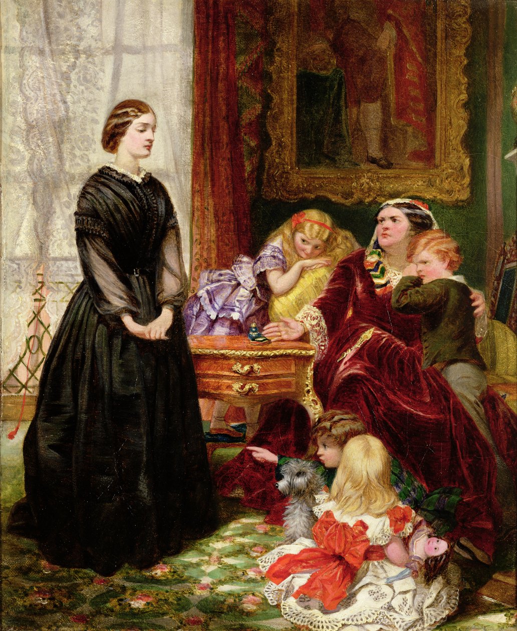 Guwernantka autorstwa Emily Mary Osborn