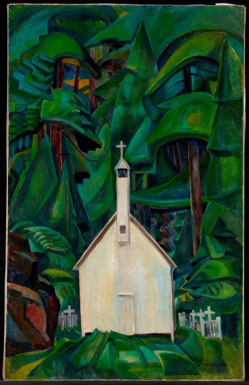 E.Carr, Kościół indyjski autorstwa Emily Carr
