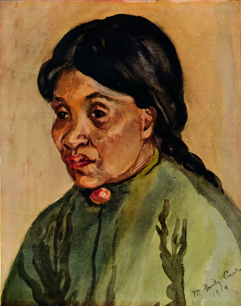 Ilustracja z Klee Wyck, 1914 autorstwa Emily Carr