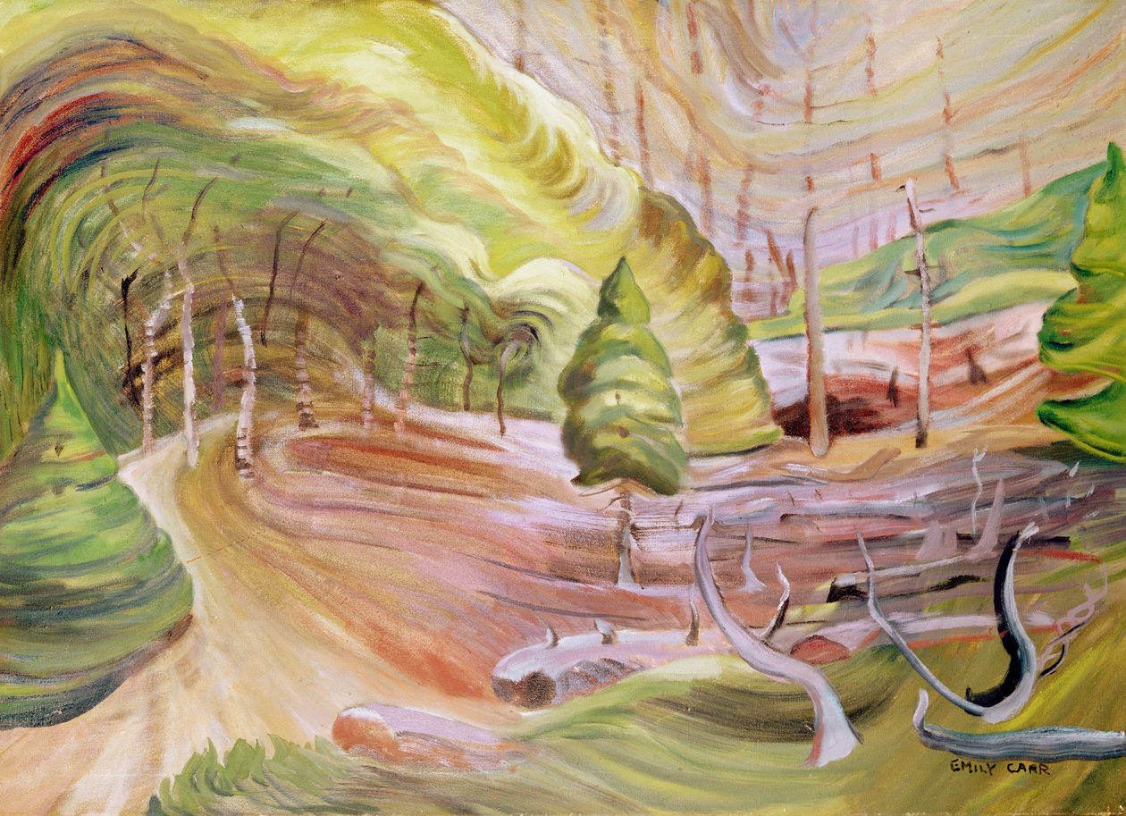 Fala wiosny autorstwa Emily Carr