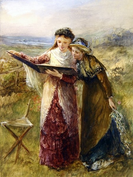 Szkicownik (akwarela na papierze) autorstwa Emily Farmer
