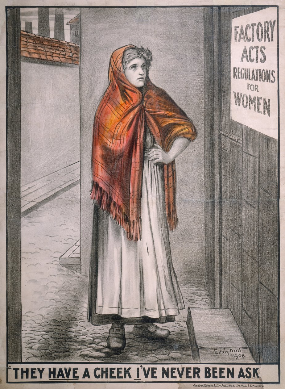 Mają policzek, o który nigdy nie byłem pytany, 1908 autorstwa Emily Ford