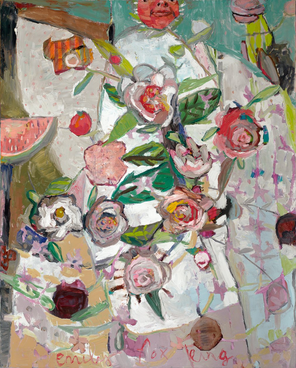Not Lost, 2021 (olej na płótnie) autorstwa Emily Fox King