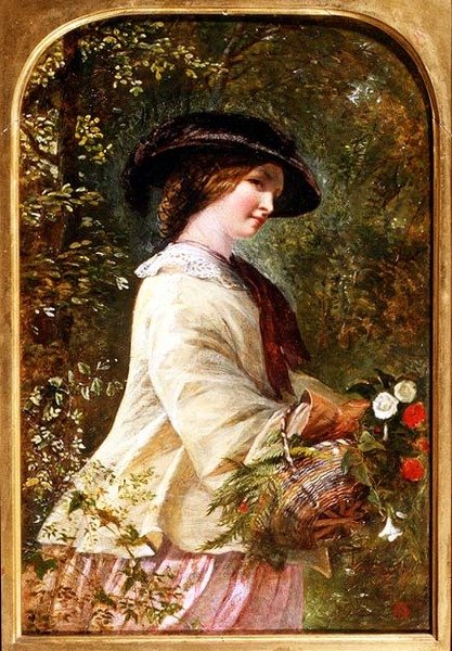 Sprzedawca kwiatów autorstwa Emily Mary Osborn
