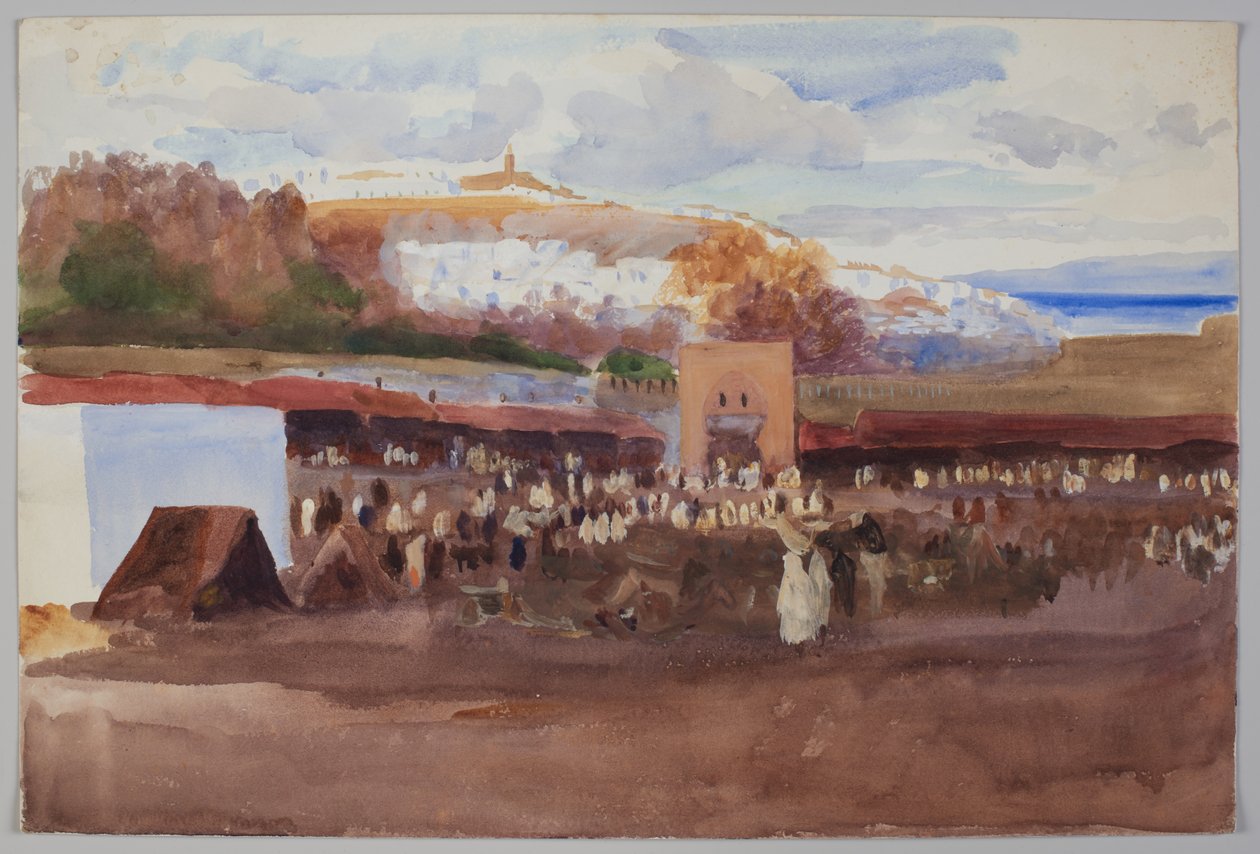 Obozowisko, Tanger autorstwa Emily Sargent