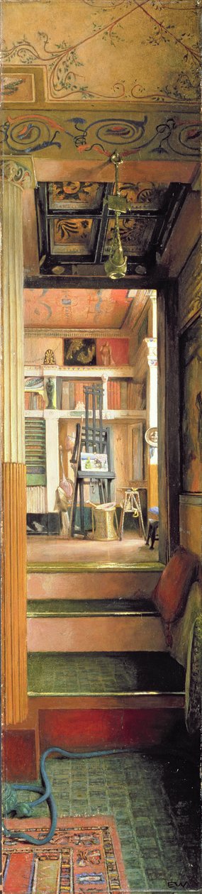 Pracownia Alma-Tademy, ok.1883 (olej na desce) autorstwa Emily Williams