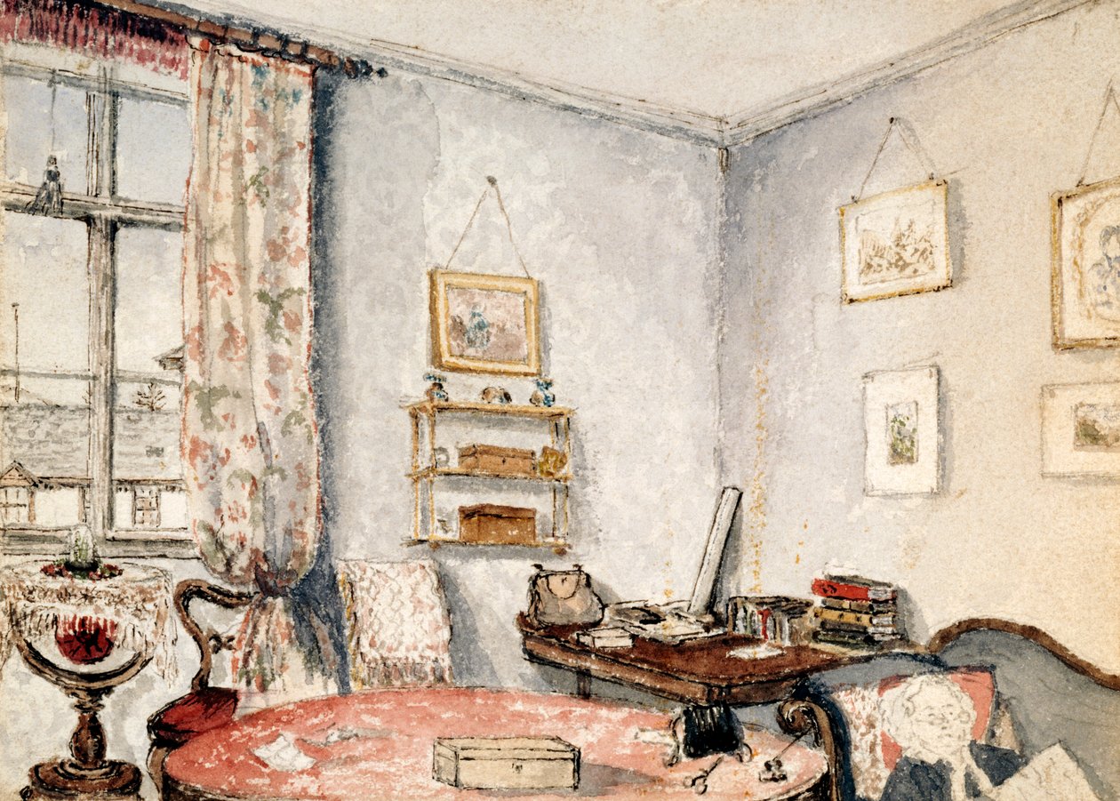 WindermereAnnie Scott - Gadringal - EK., C.1850 (wc na papierze) autorstwa Emma Kinder