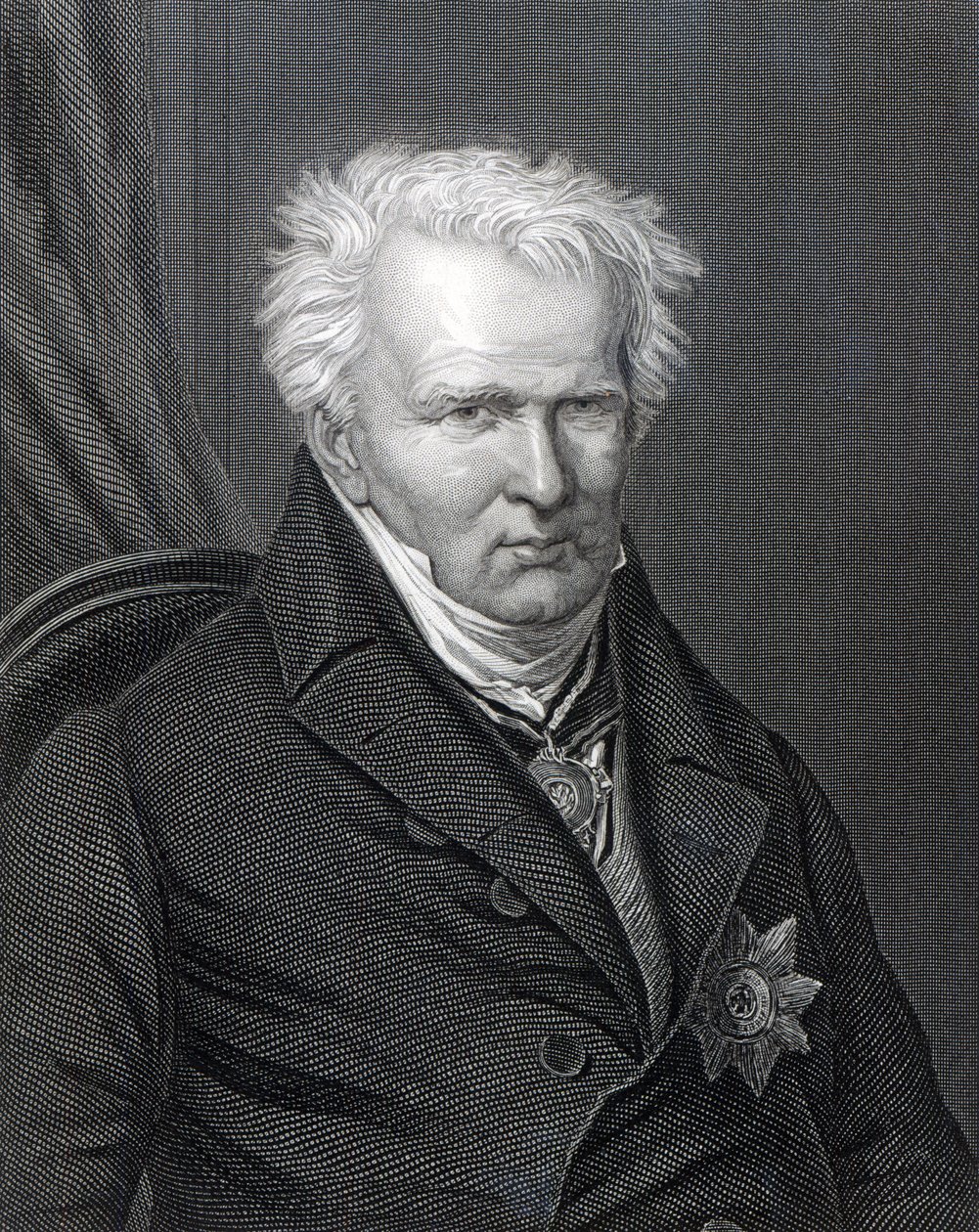 Alexander von Humboldt, grawerowane przez C. Cook autorstwa Emma Gaggiotti Richards