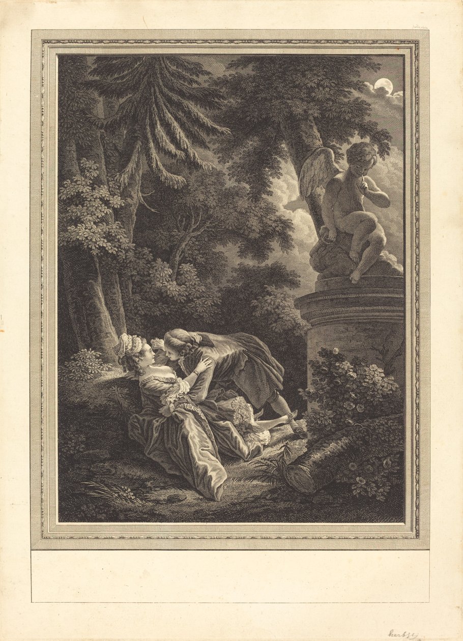 Noc autorstwa Emmanuel Jean Nepomucène de Ghendt after Pierre Antoine Baudouin
