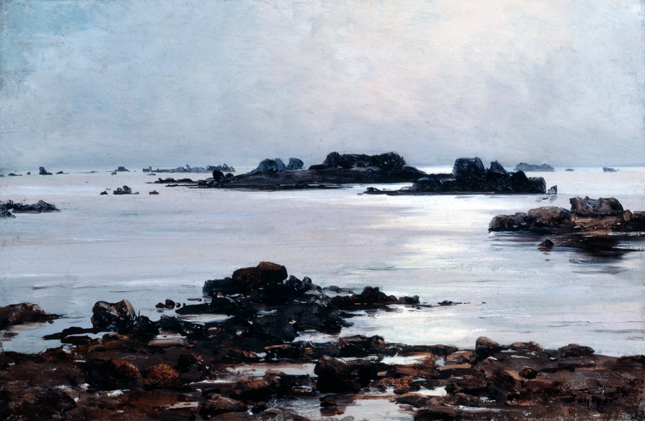 le de Sein, 1884 autorstwa Emmanuel Lansyer