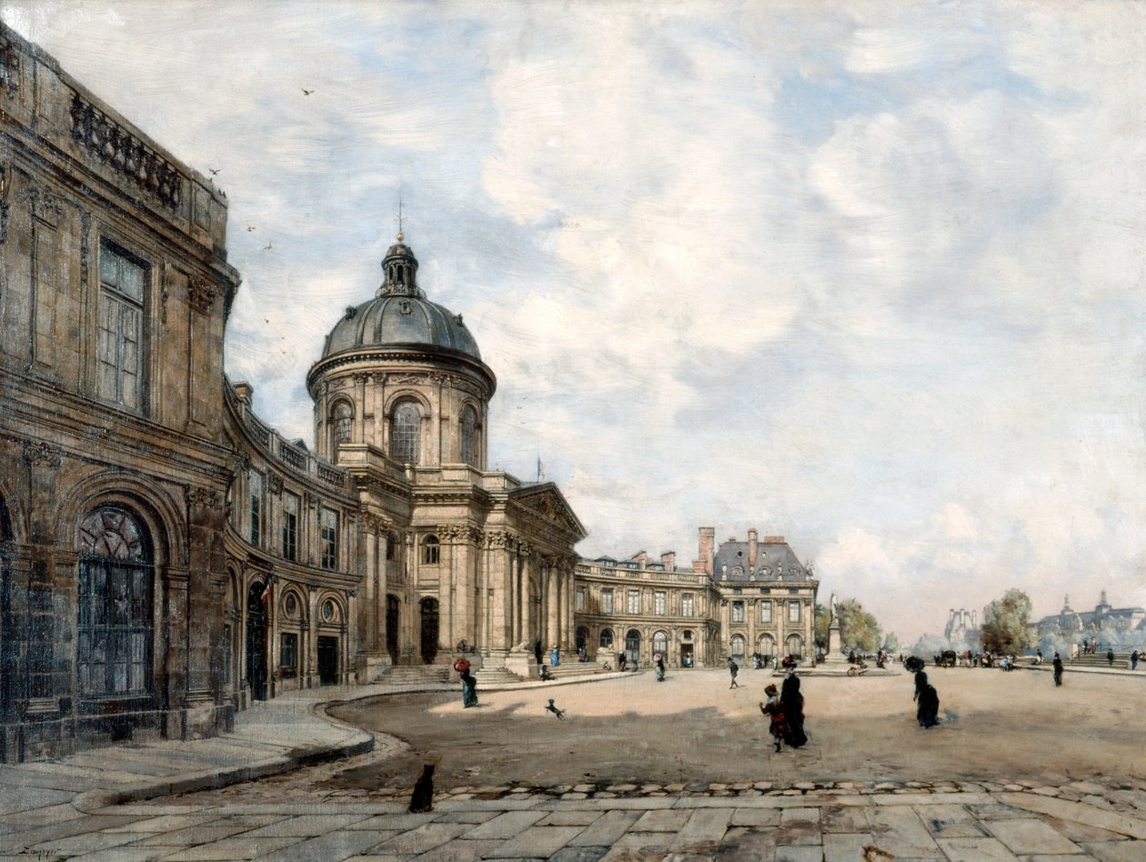 Instytut Francuski, Paryż, 1887. autorstwa Emmanuel Lansyer
