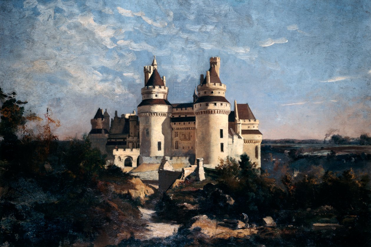 Pierrefonds, 1868 autorstwa Emmanuel Lansyer