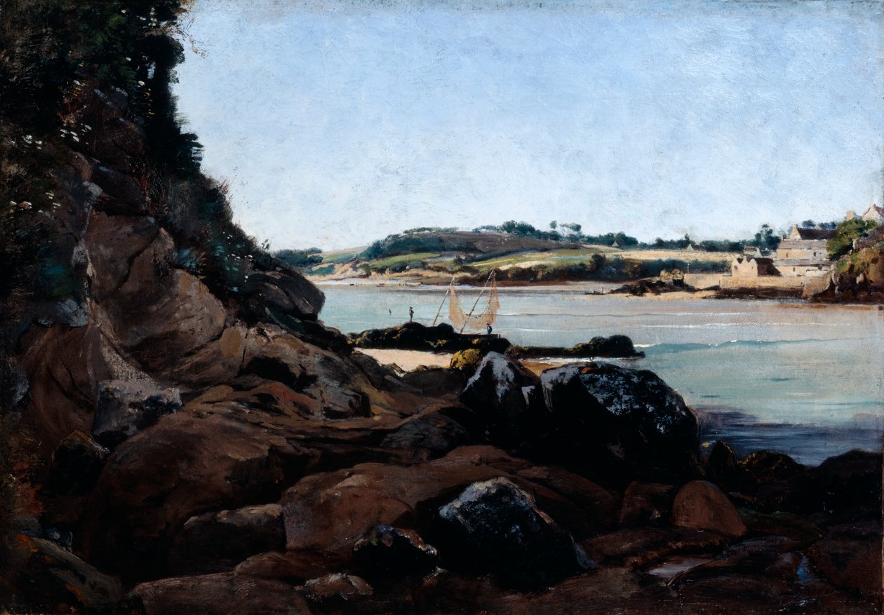 Kanał lile Tristana, 1873 autorstwa Emmanuel Lansyer