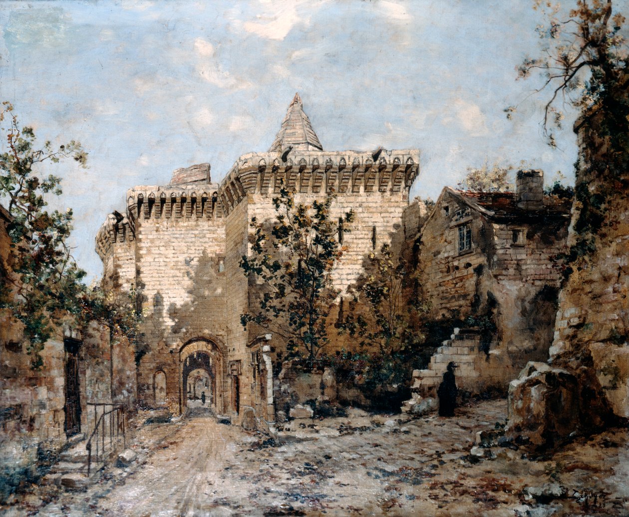 Drzwi Cordelières i Zamek, 1891 autorstwa Emmanuel Lansyer