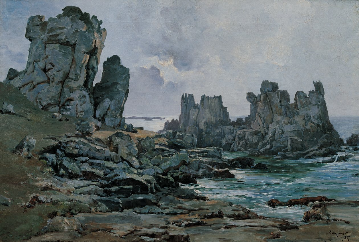Nieznany obraz autorstwa Emmanuel Lansyer