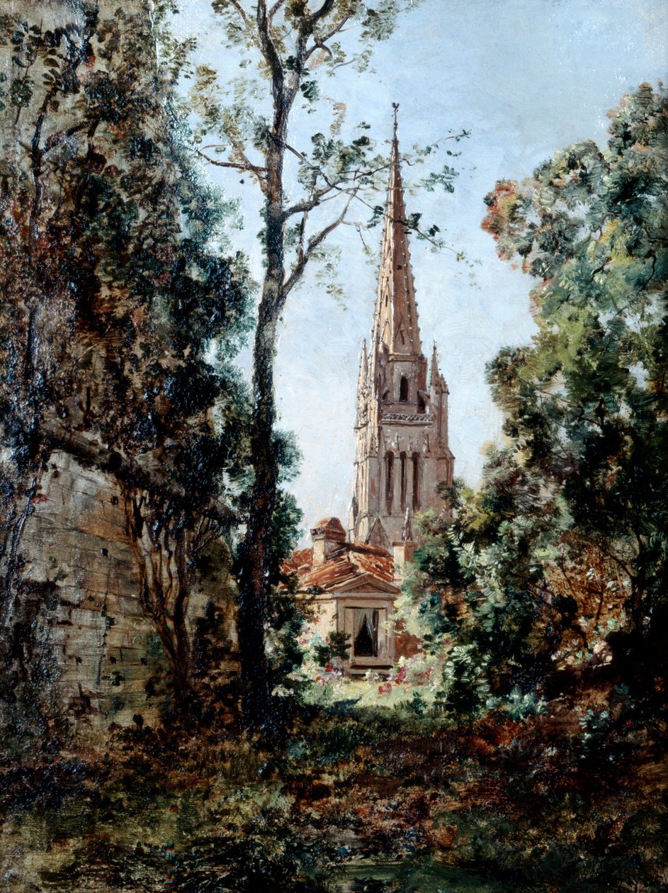 Widok z parku Barou rano, 1889. autorstwa Emmanuel Lansyer