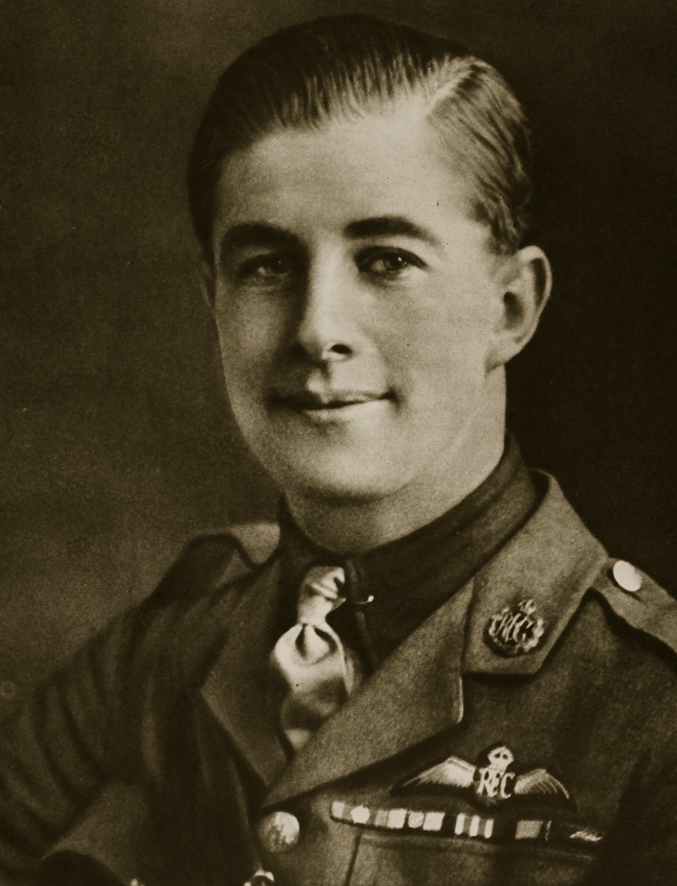 Dwudziestotrzyletni weteran, ok. 1918 (fotograwiura) autorstwa English Photographer