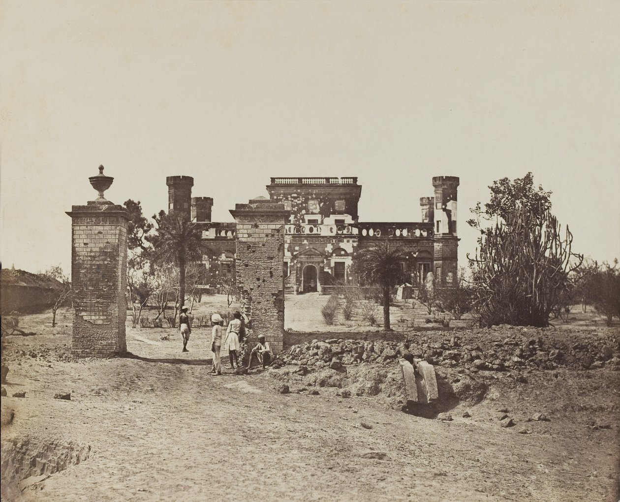 Opuszczony dom, ok.1858 autorstwa English Photographer