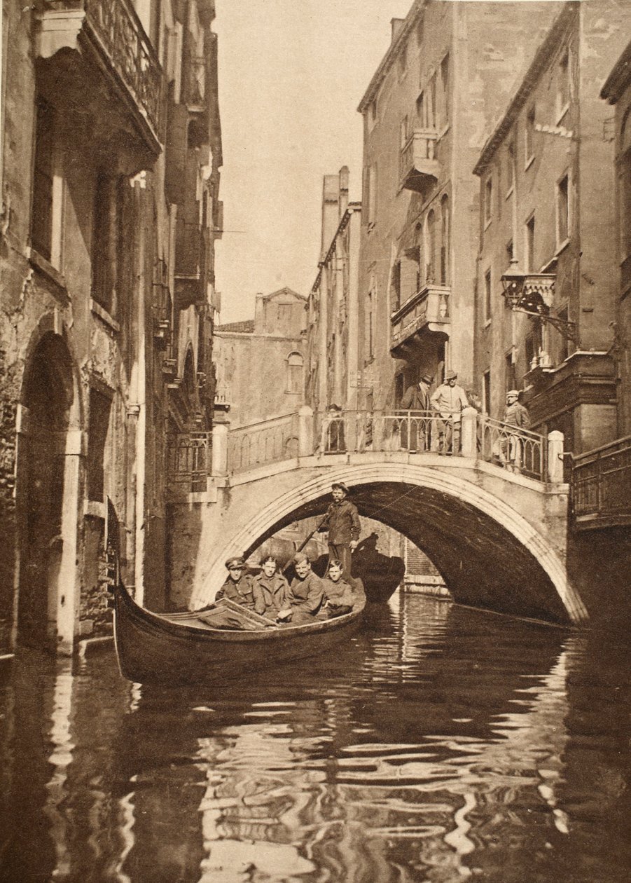 Wśród kamieni Wenecji, 1914-19 autorstwa English Photographer