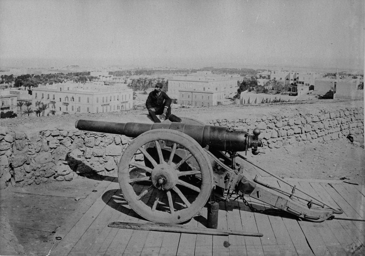 Artyleria, ok. 1880-83 autorstwa English Photographer