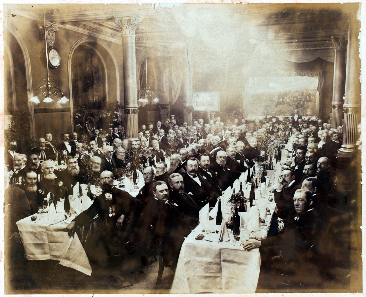 Balaklava Reunion Kolacja, 1902 autorstwa English Photographer
