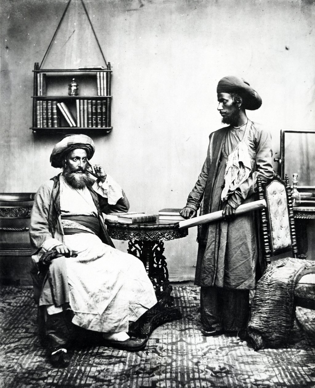 Dobrze izraelscy nauczyciele, ok. 1856 autorstwa English Photographer