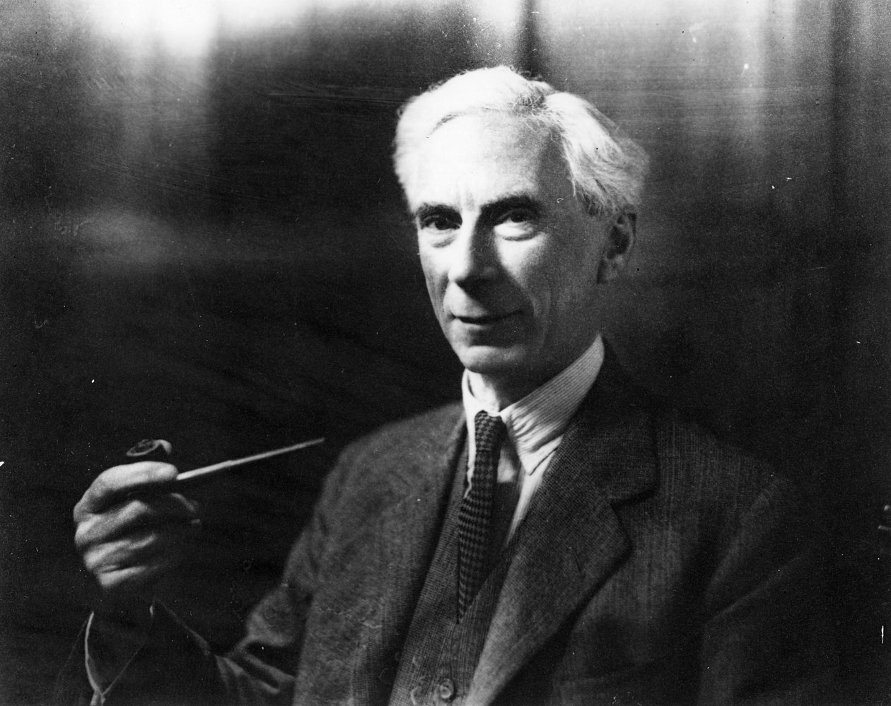 Bertrand Russell poli autorstwa English Photographer