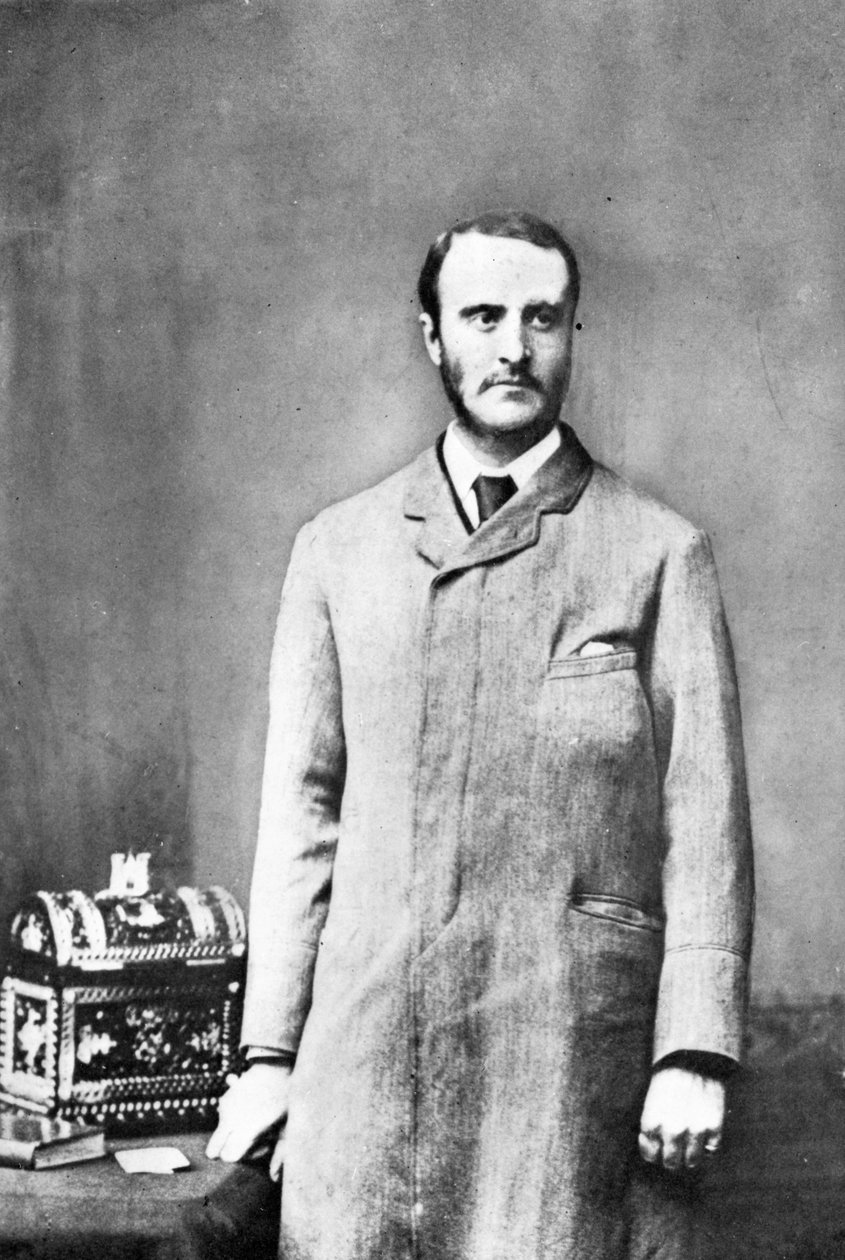 Charles Stewart Parnell, 1881 r. autorstwa English Photographer