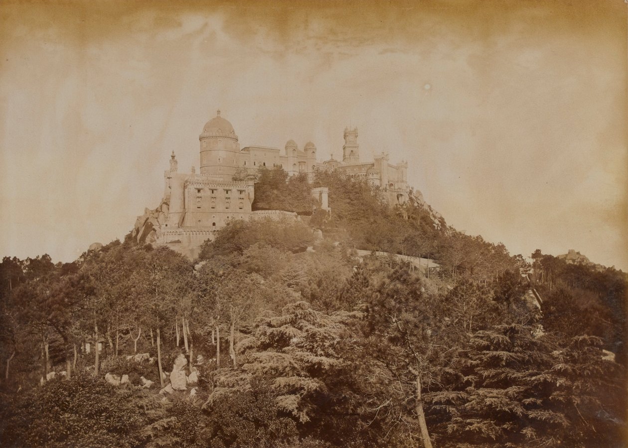 Cintra Pałac Pena, 1909 autorstwa English Photographer
