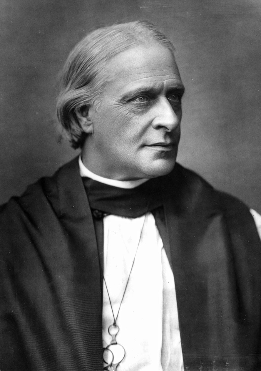 Edward White Benson, arcybiskup Canterbury autorstwa English Photographer