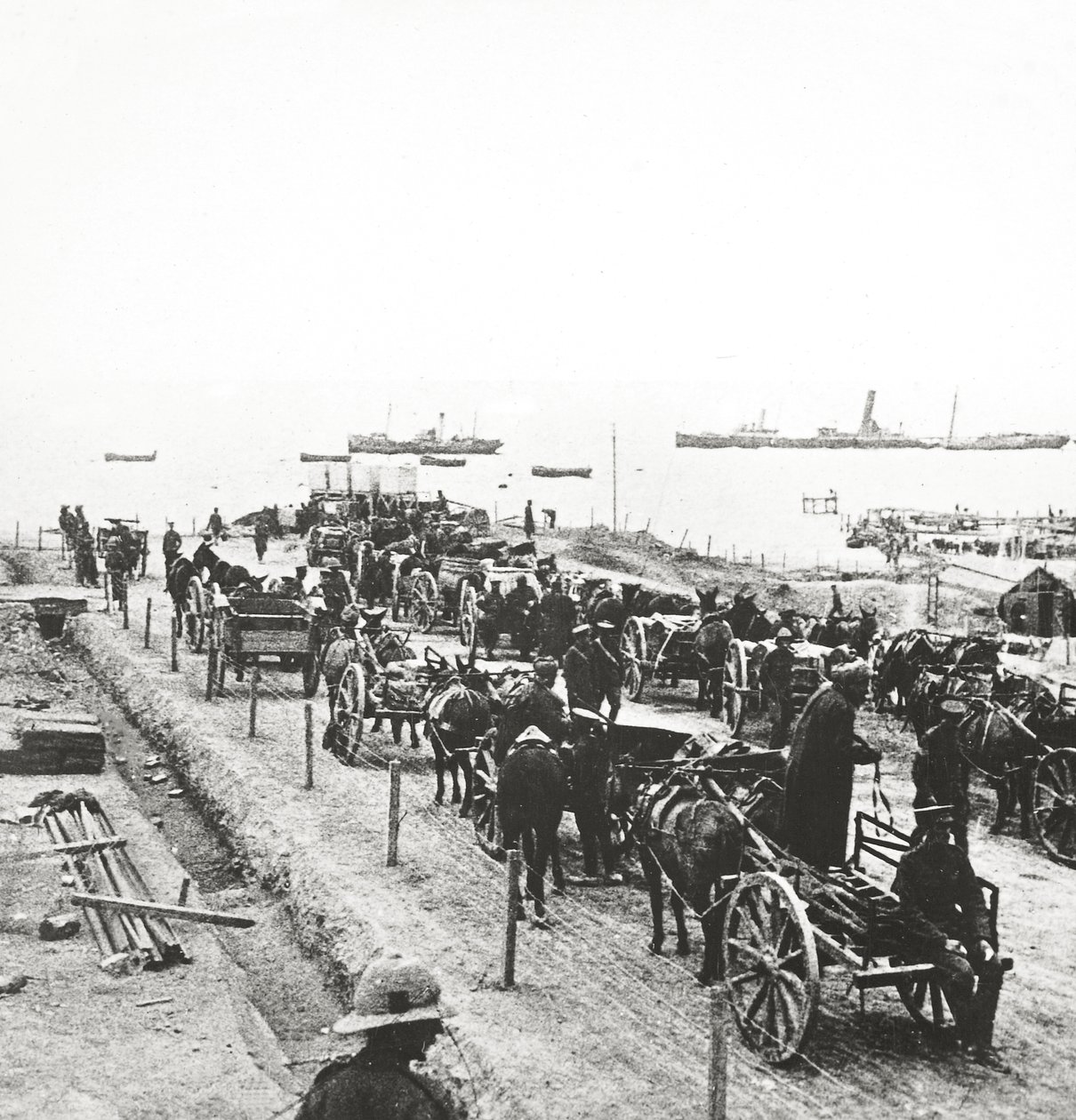 Ewakuacje Gallipoli autorstwa English Photographer