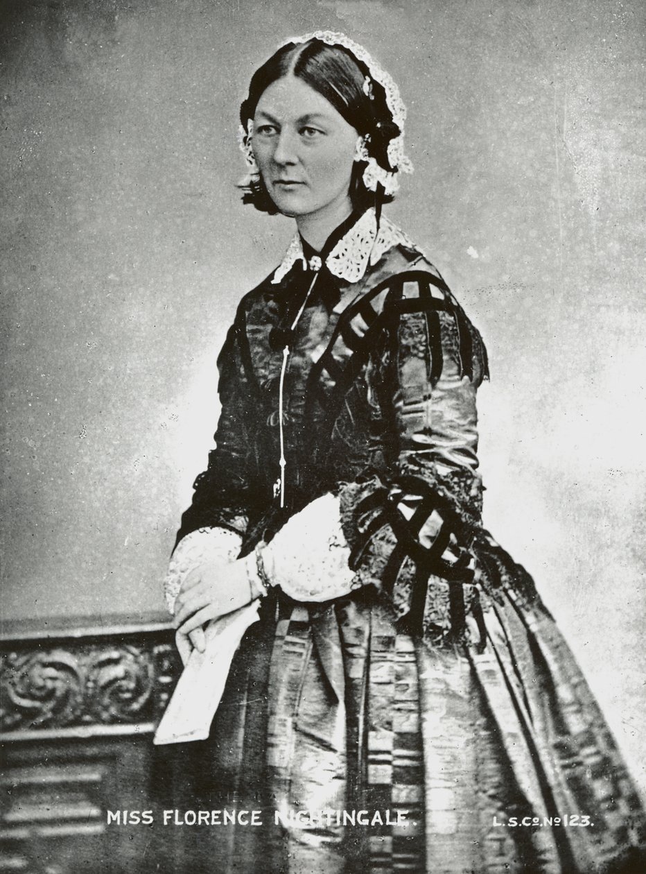 Słowik Florencji, ok. 1860 r autorstwa English Photographer