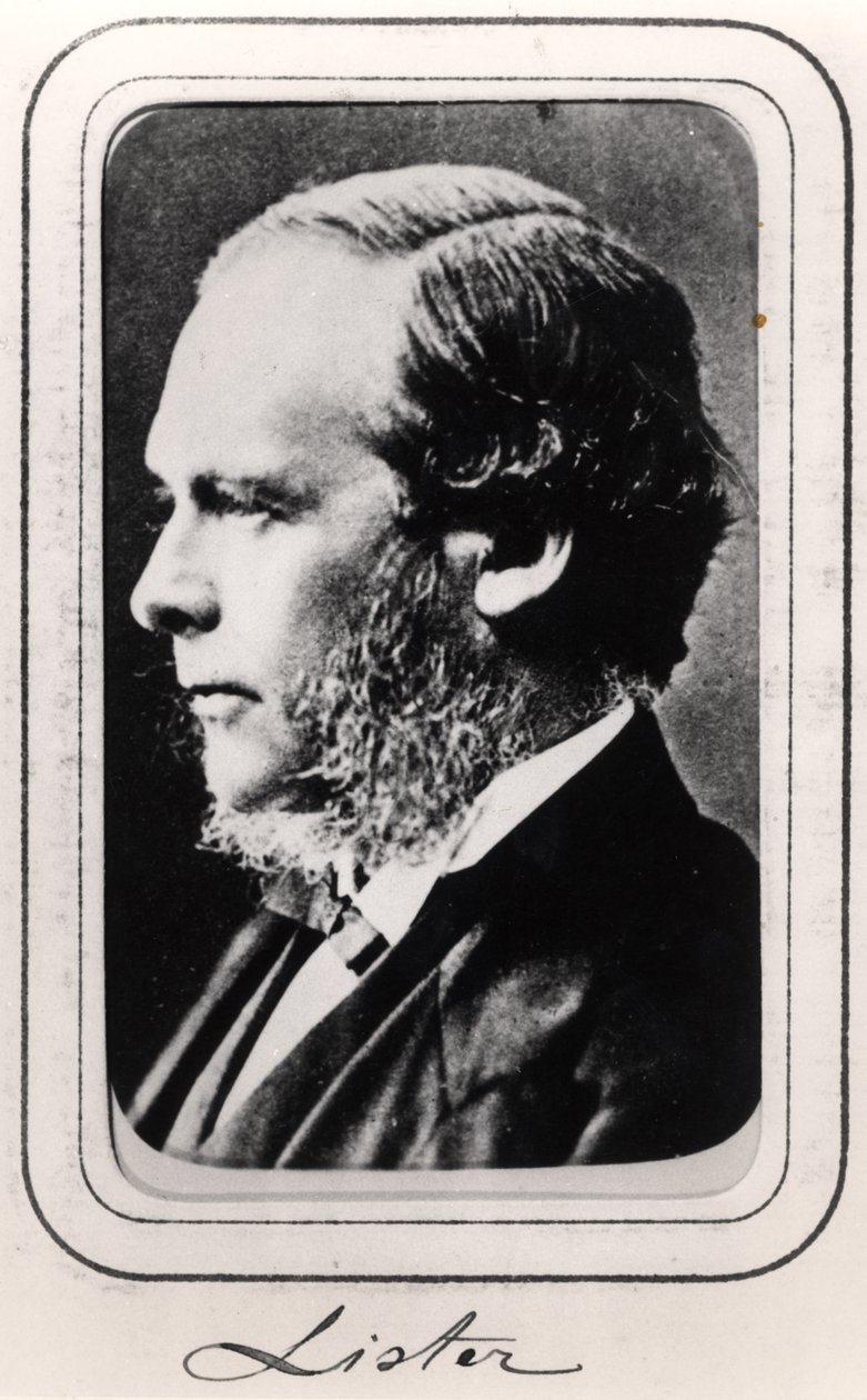 Józef Lister (1827-1912) autorstwa English Photographer