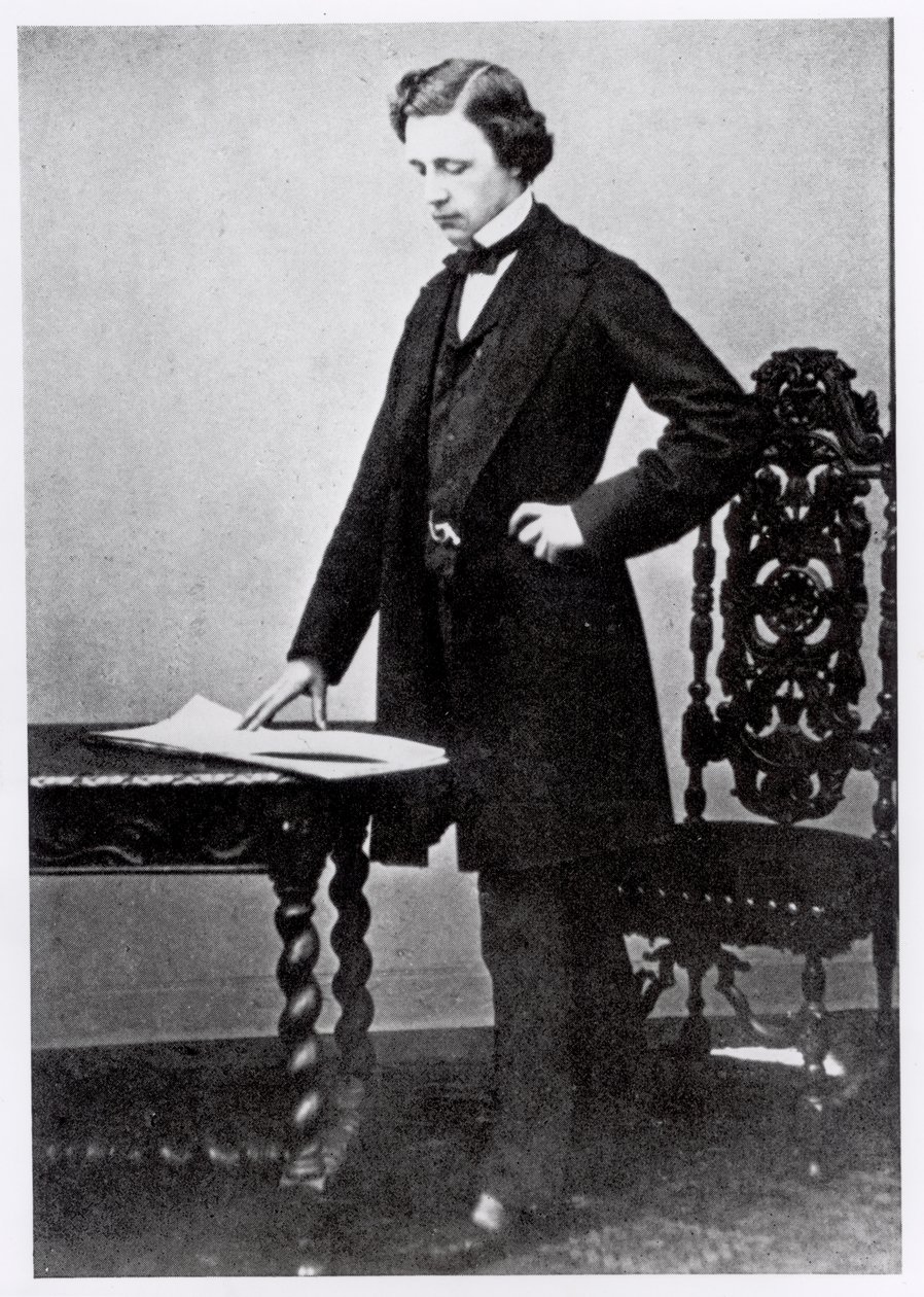 Lewis Carroll (1832-98) lat 29 autorstwa English Photographer
