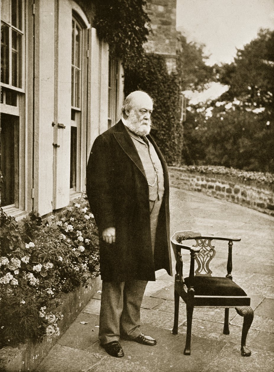 Lord Robert Cecil, markiz Salisbury (zdjęcie w sepii) autorstwa English Photographer