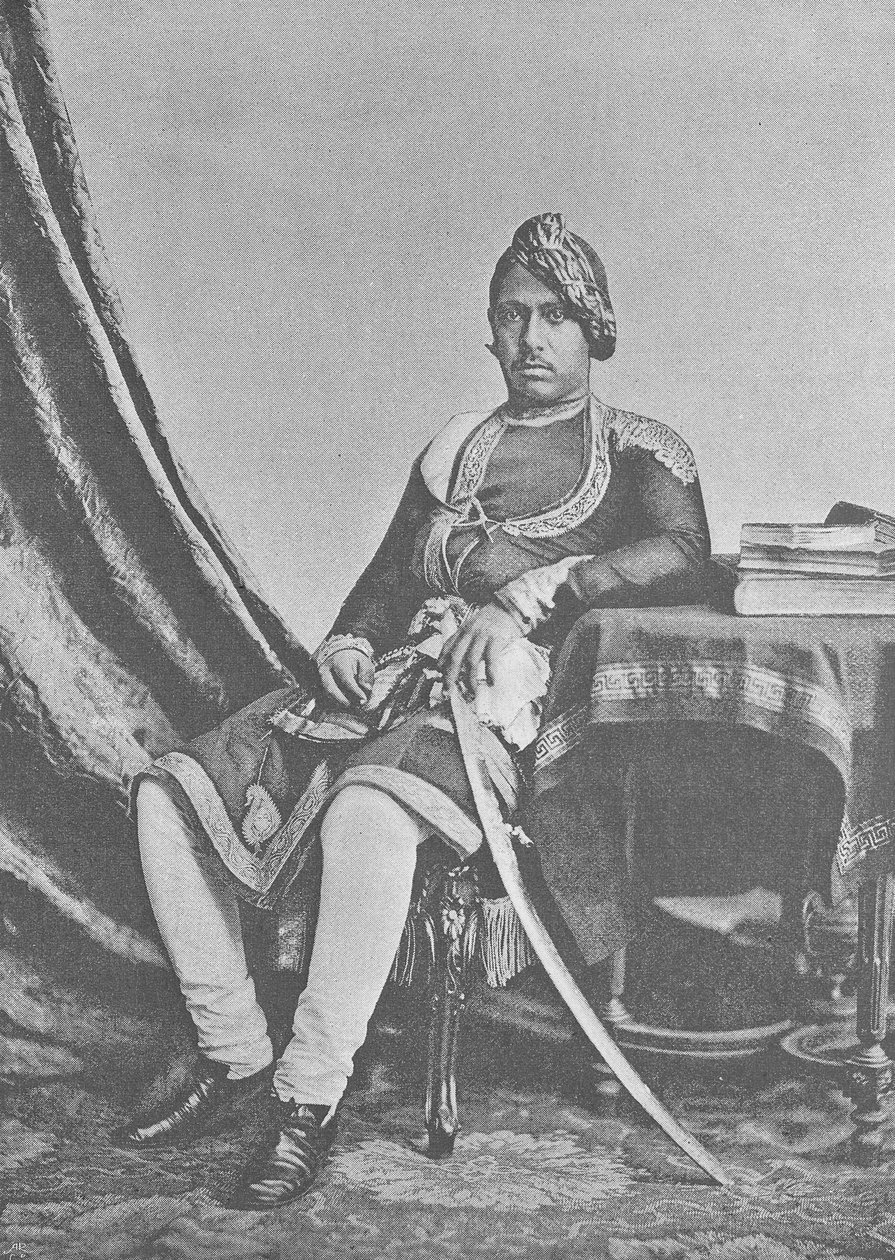 Maharadża Jashwant Singh z Bharatpuru autorstwa English Photographer