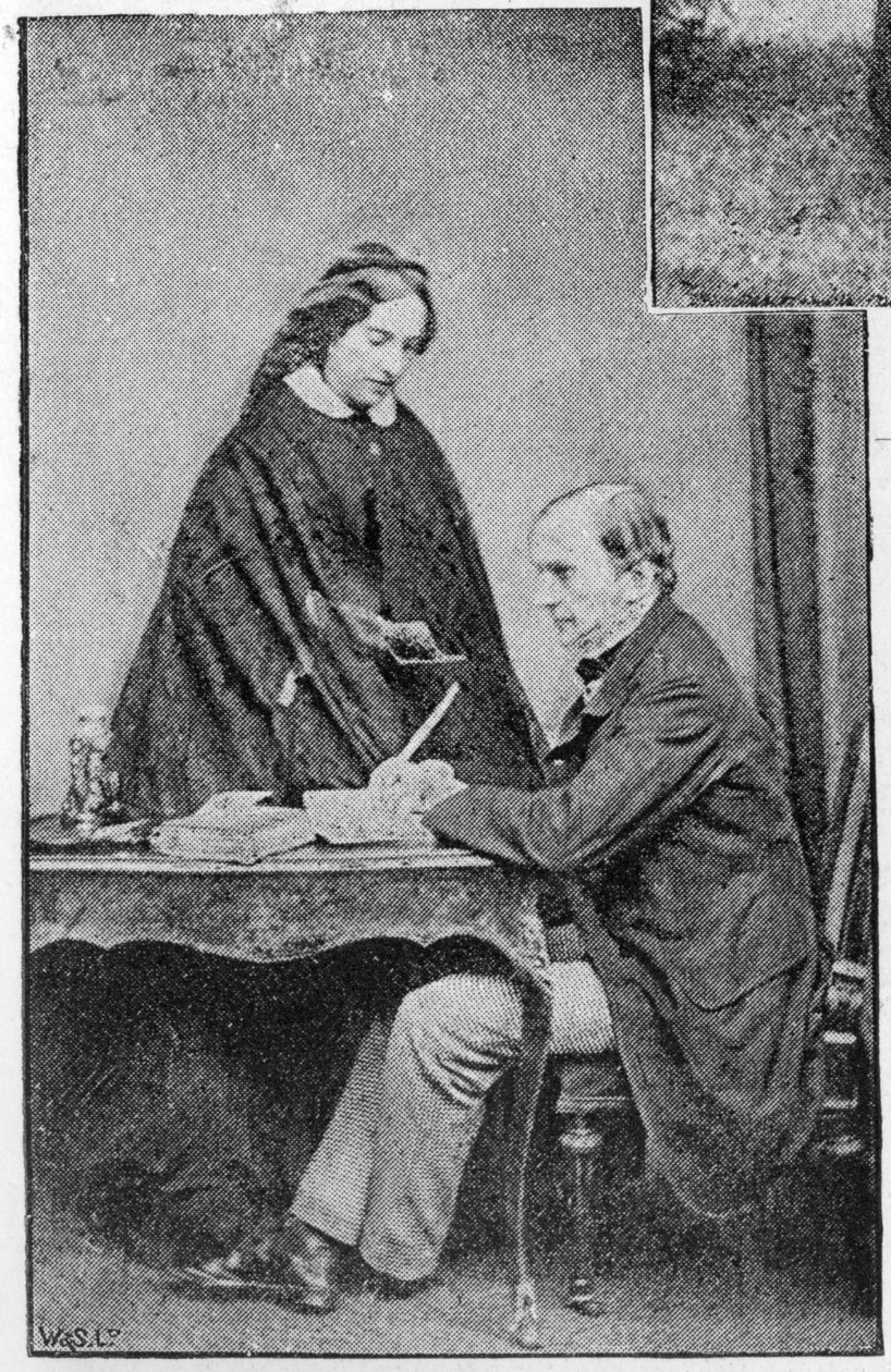 Pan i pani Gladstone, ok. 1840 r. autorstwa English Photographer