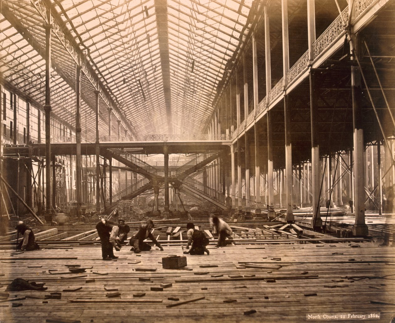 Dwór Północny, 21 lutego 1862 r. autorstwa English Photographer