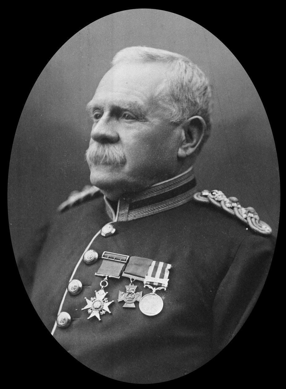 Portret pułkownika T. Cadella VC CB, 1907 autorstwa English Photographer