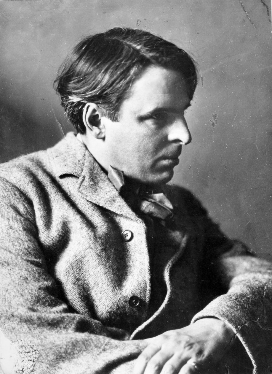Portret W.B. Yeats autorstwa English Photographer